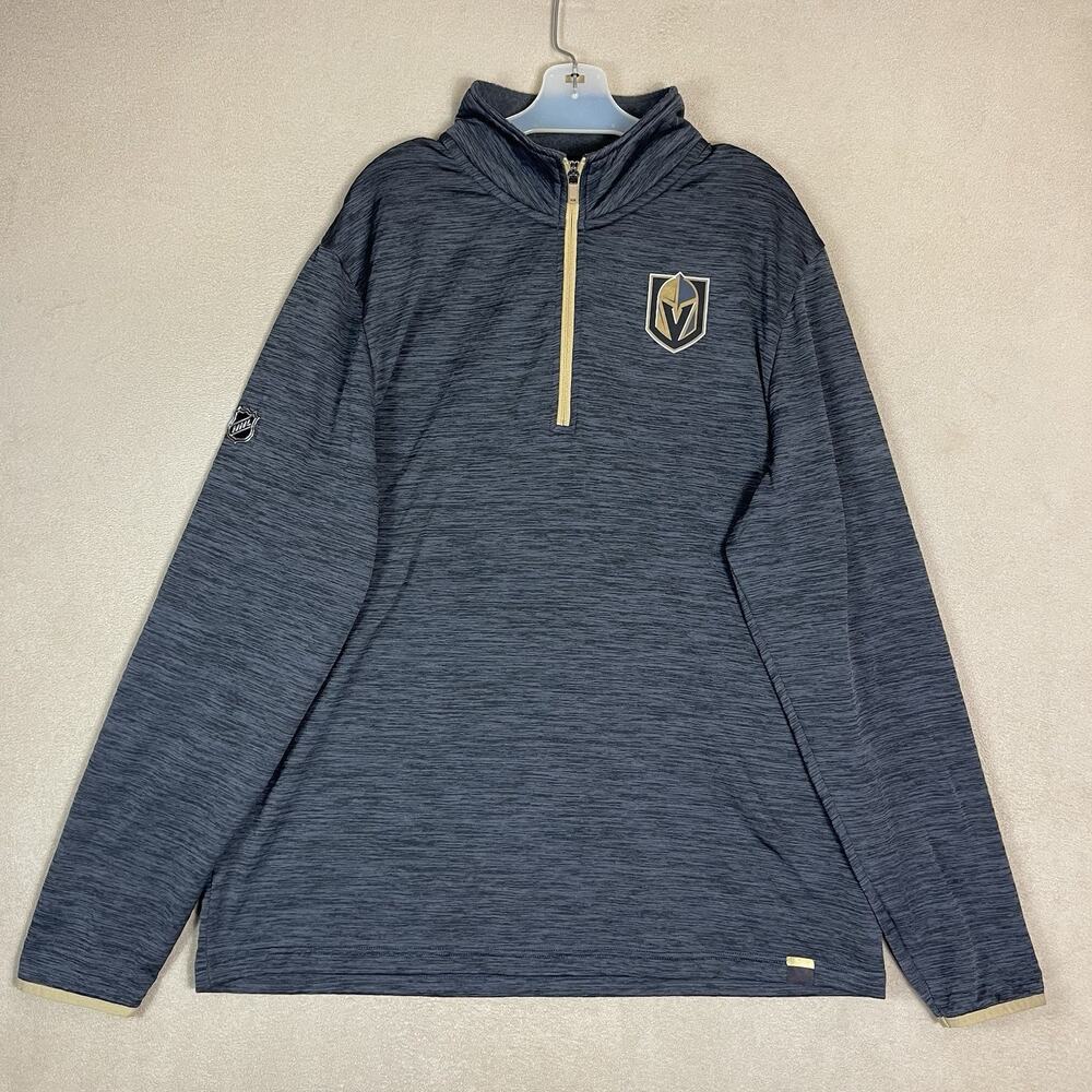 Fanatics Hoodie Mens XL Gray‎ NHL PRO Vegas Golden Knights Pullover Sweatshirt